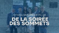Annoce du conferancier de la Soir?e des Sommets