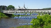 Conseil de ville de Beauceville du 15 août 2022