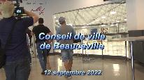 Conseil de ville de Beaucevlle du 12 septembre 2022